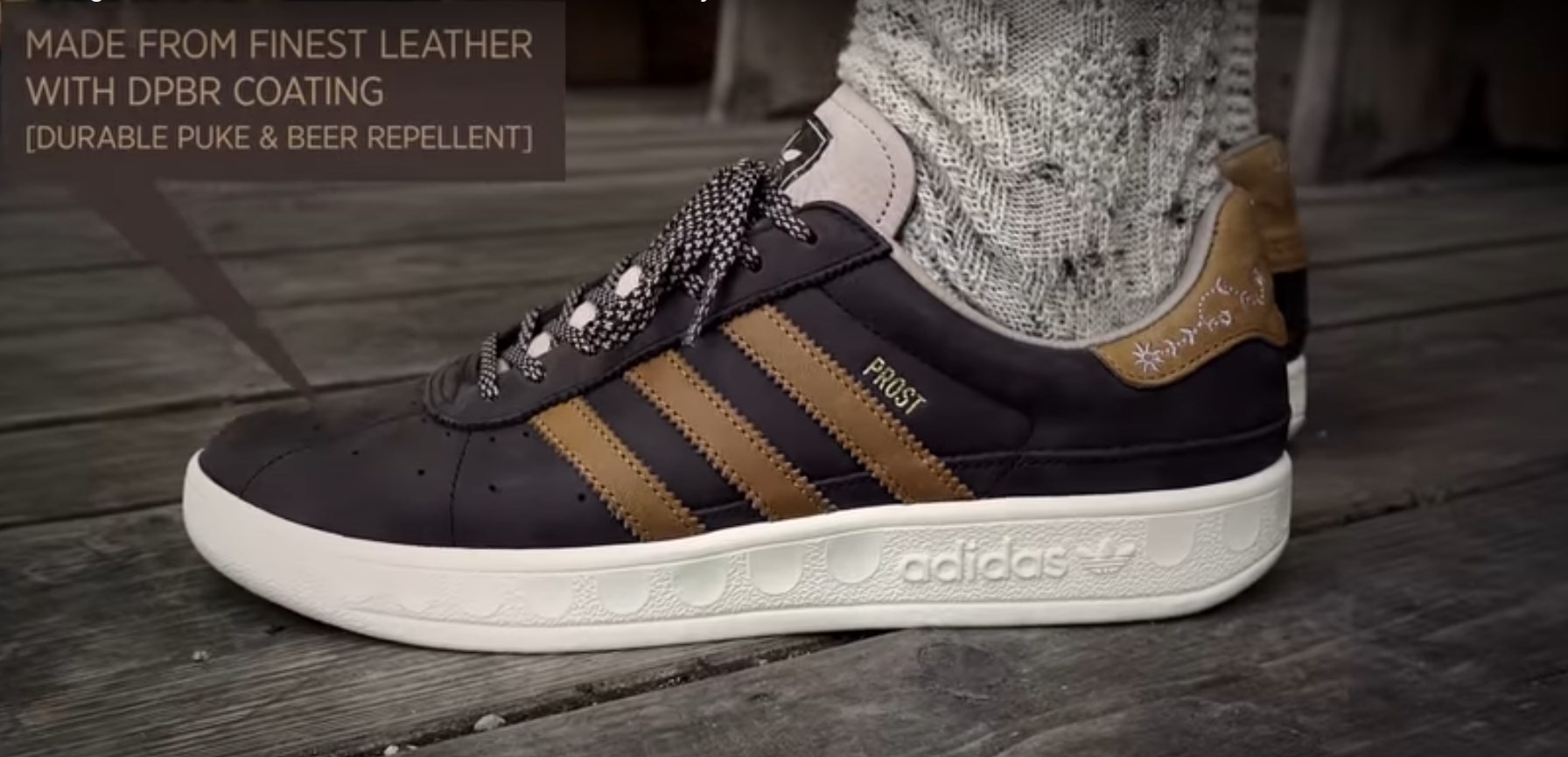 Tu pourras désormais vomir sur tes Adidas Oktoberfest sans les abîmer