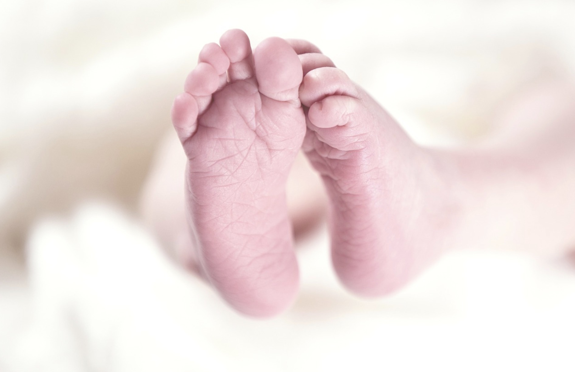 Des pieds de bébé