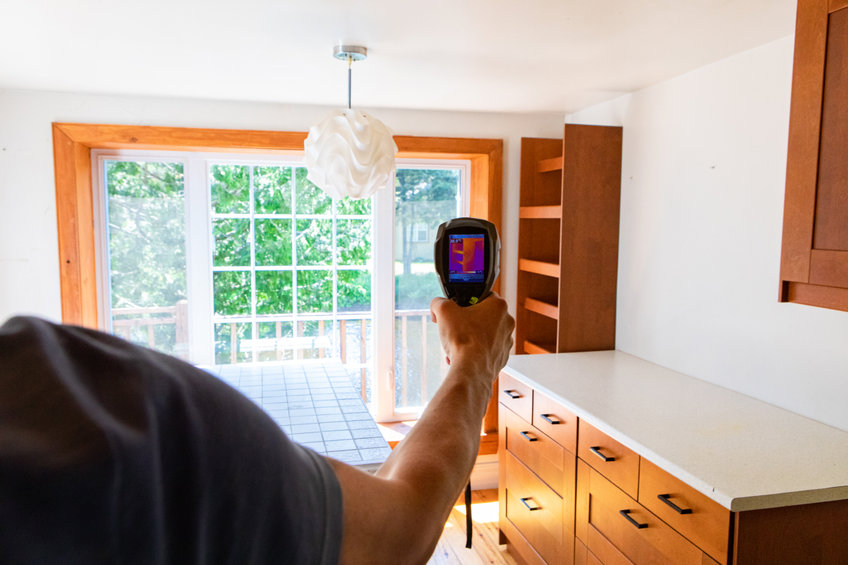 Indoor damp & air quality (IAQ) testing.